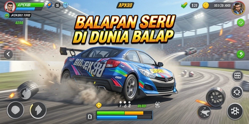 Tampilan gameplay APEK88 yang menegangkan dan seru.