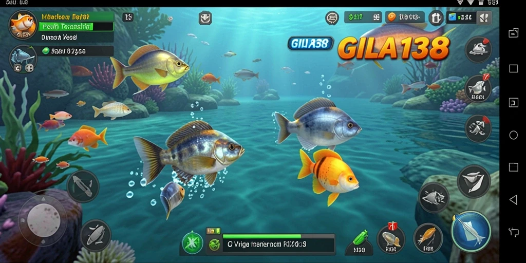 Tangkapan ikan besar dalam gameplay GILA138 yang seru.