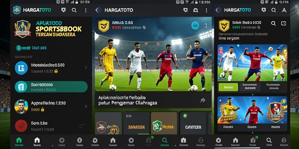 Tampilan gameplay <strong>HARGATOTO</strong> dengan antarmuka sportsbook yang intuitif.