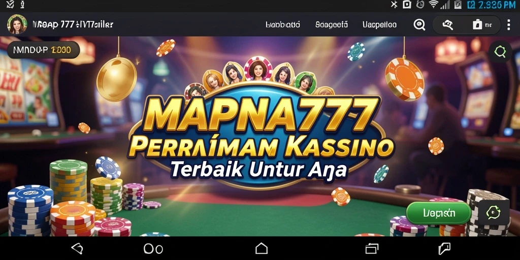 Screenshot gameplay Kasino MAPNA777 yang menampilkan suasana permainan yang mendebarkan.