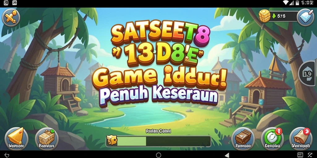 Tampilan gameplay SATSET138 yang menarik dalam mode Idle.